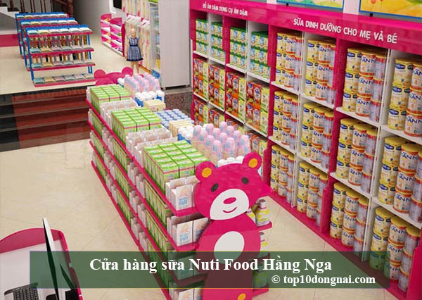 Cửa hàng sữa Nuti Food Hằng Nga