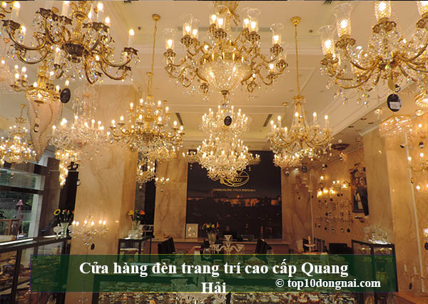 Cửa hàng đèn trang trí cao cấp Quang Hải