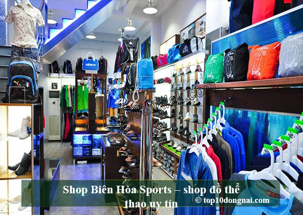 Shop Biên Hòa Sports - shop đồ thể thao uy tín