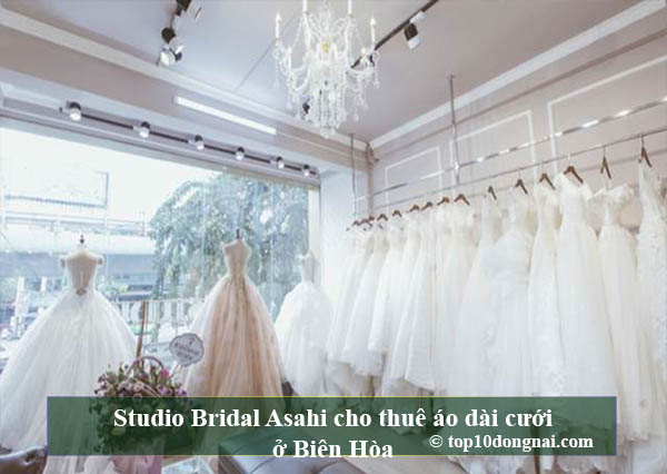 Studio Bridal Asahi cho thuê áo dài cưới ở Biên Hòa