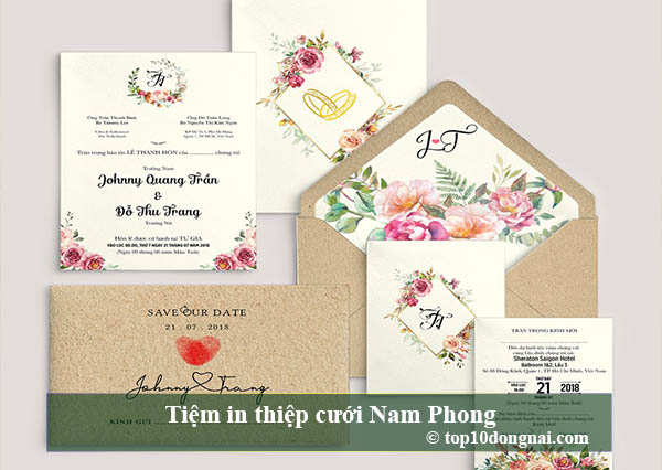 Tiệm in thiệp cưới Nam Phong