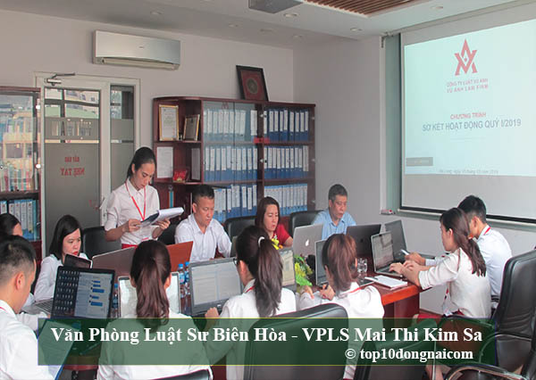 Văn Phòng Luật Sư Biên Hòa - VPLS Mai Thi Kim Sa