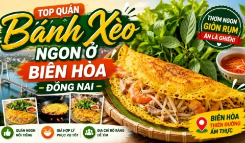 Danh sách quán bánh xèo ngon ở Biên Hòa Đồng Nai